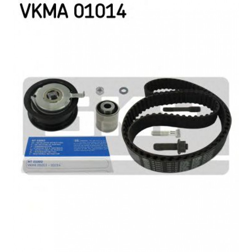 VKMA 01014 SKF Комплект (ремінь+ролики)